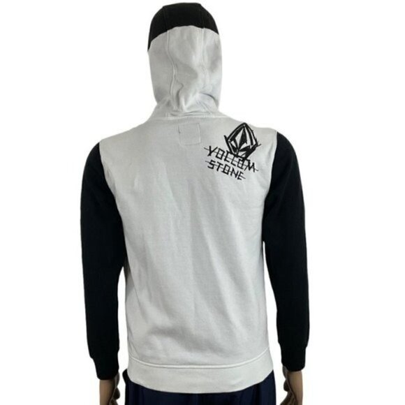 Volcom Fear Slim Pirate Full Zip Hoodie size XL Boys - Picture 9 of 11